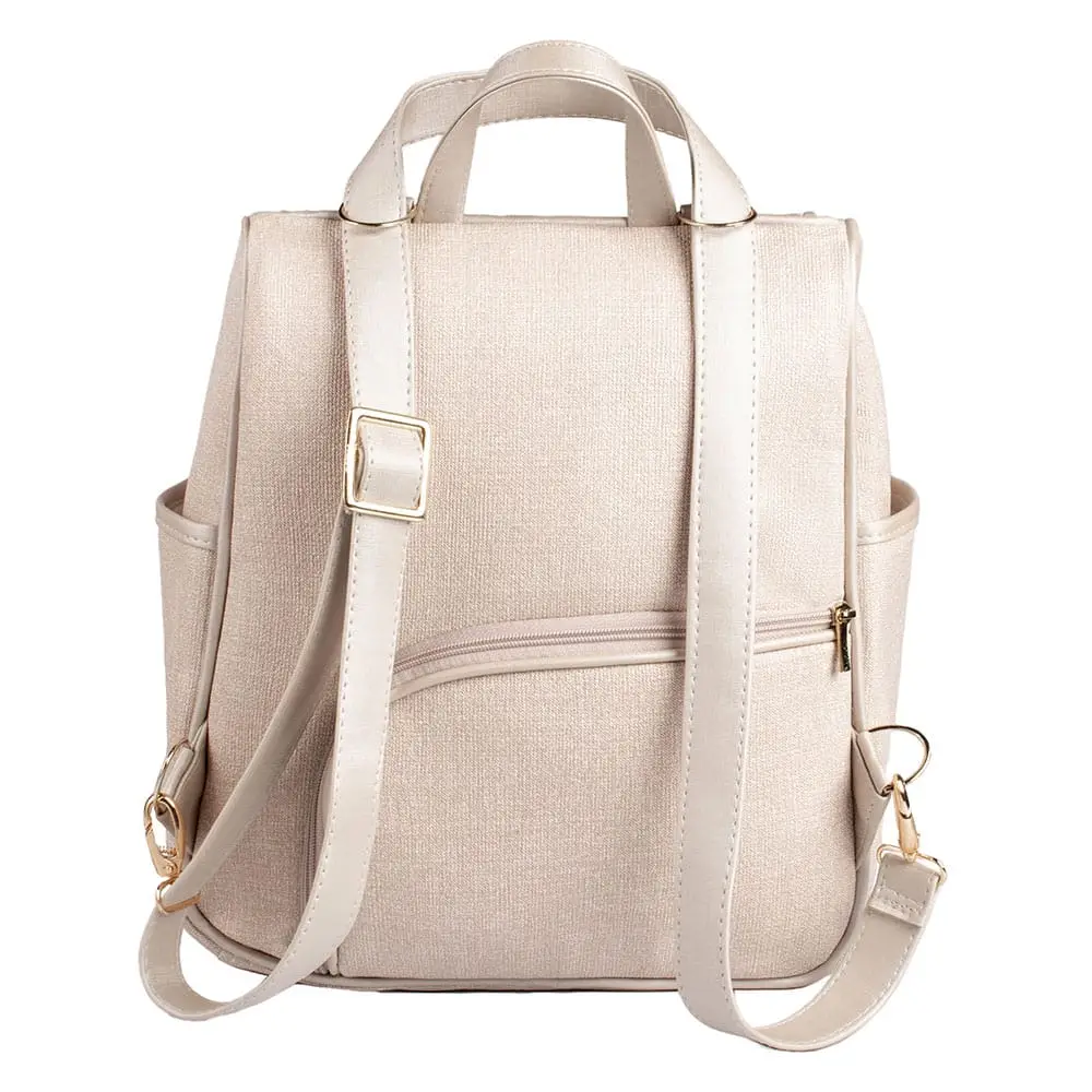 Kit Mochila e Mala Maternidade Multifuncional Lebaby 2 em 1 Nude - Miniatura 10