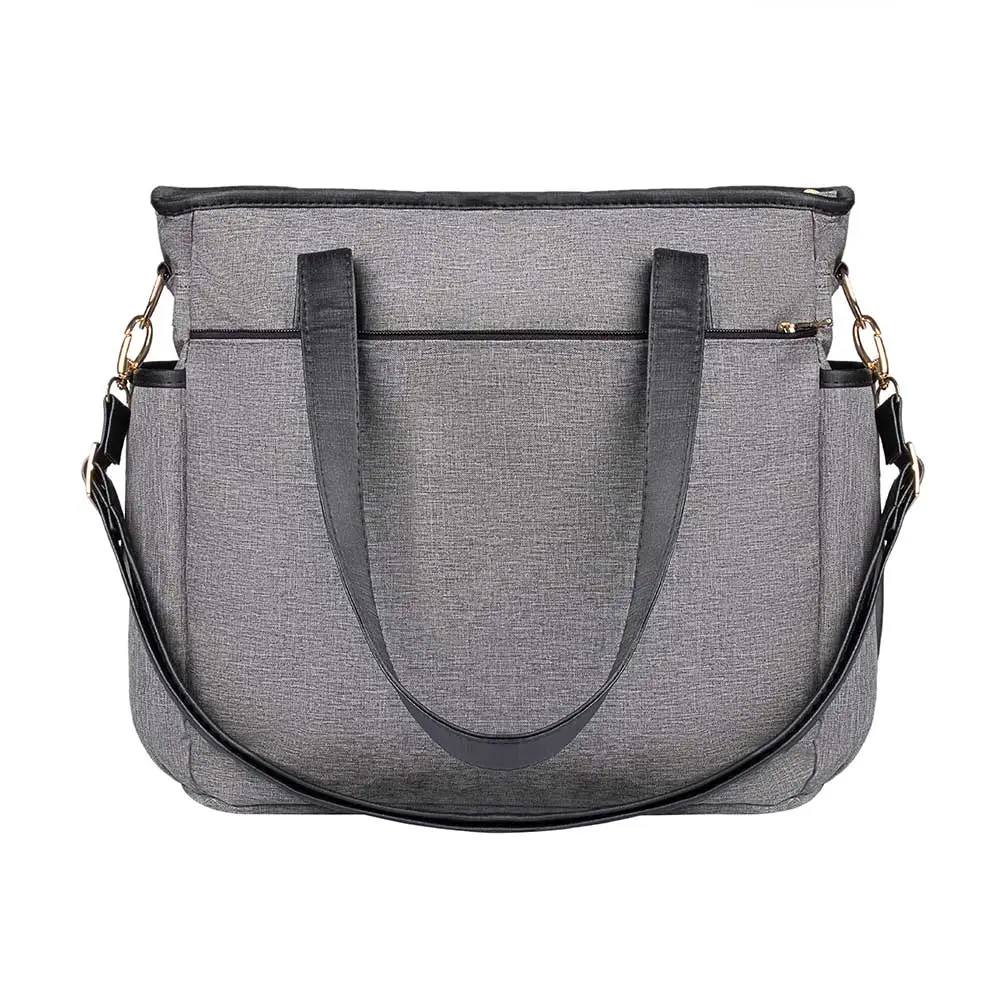 Bolsa Maternidade Lebaby Cinza Mescla - Miniatura 3