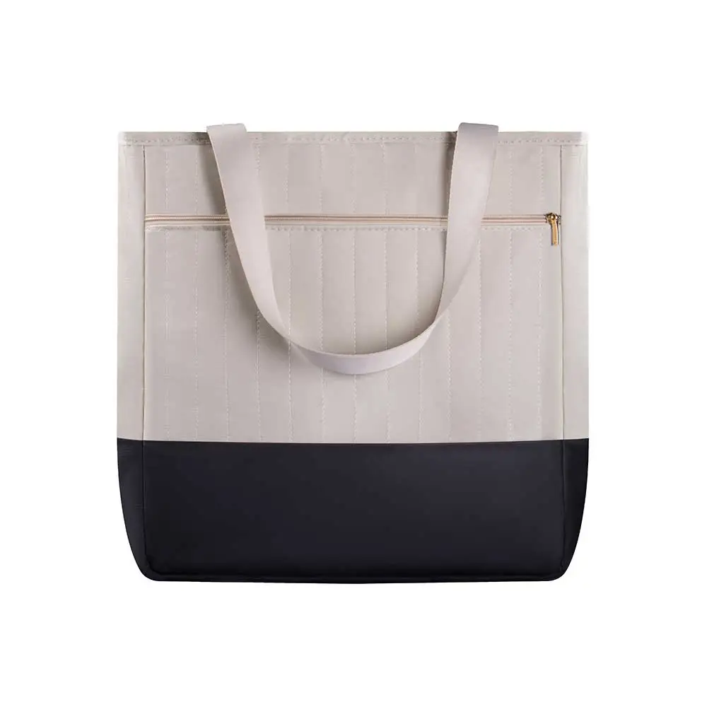 Bolsa Maternidade Coleção Cores - Creme e Preto - Miniatura 3