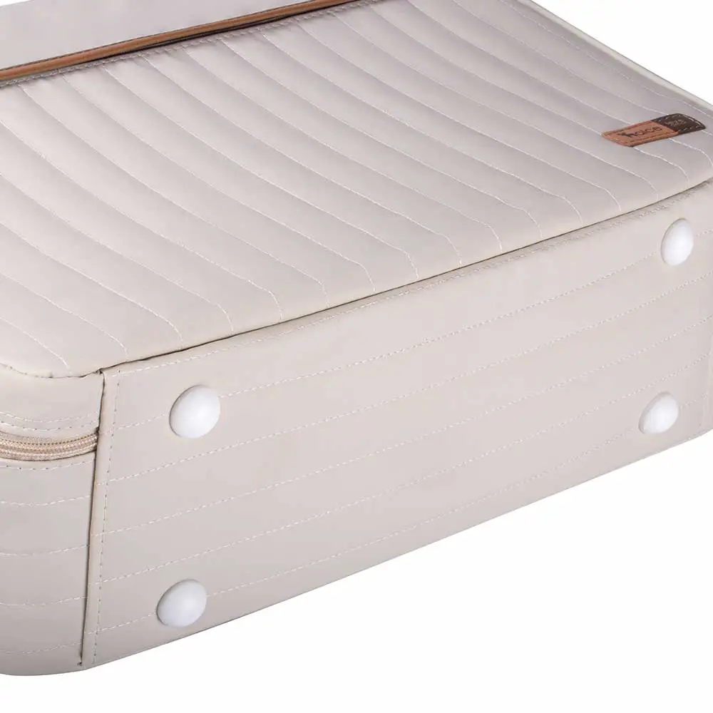 Kit Bolsa Mala e Mochila Maternidade Coleção Cores - Creme e Caramelo - Miniatura 8