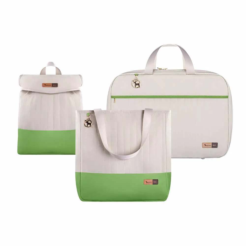 kit-bolsa-mala-e-mochila-maternidade-colecao-cores-creme-e-verde
