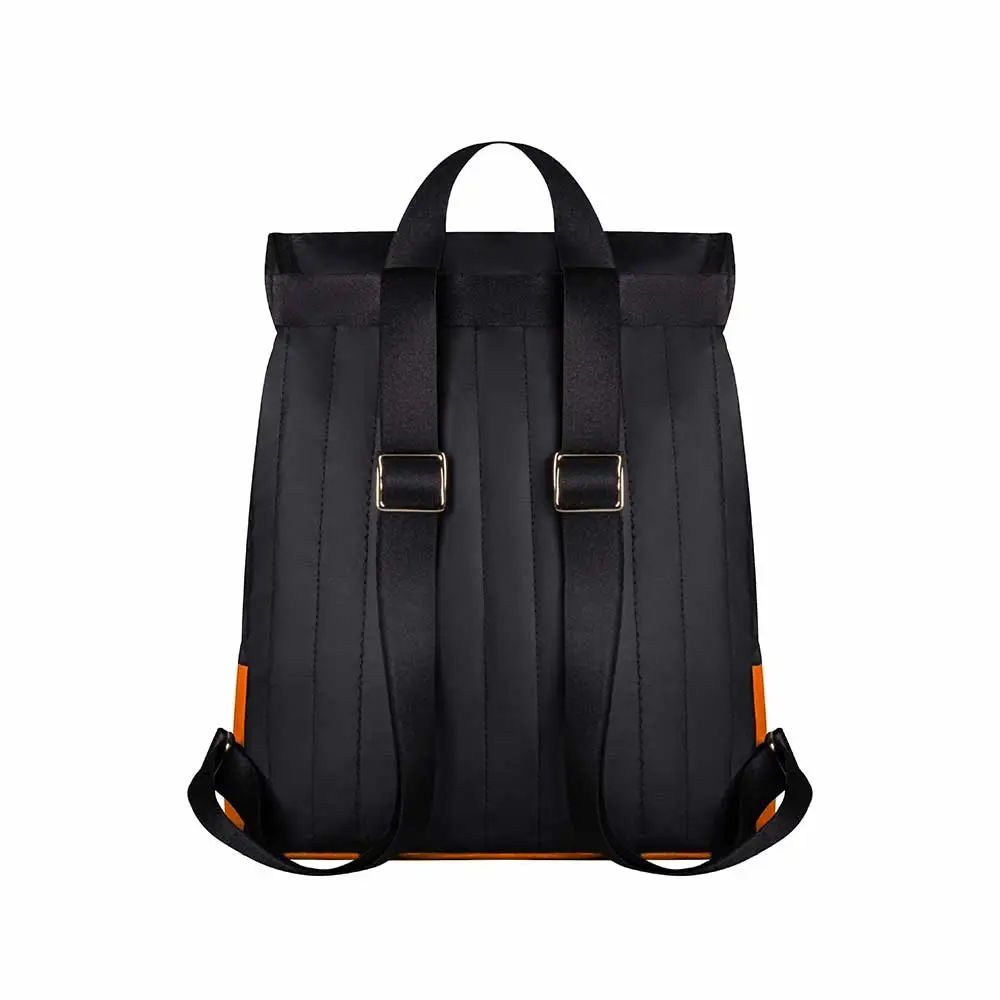 Kit Bolsa Mala e Mochila Maternidade Coleção Cores - Preto e Laranja - Miniatura 13