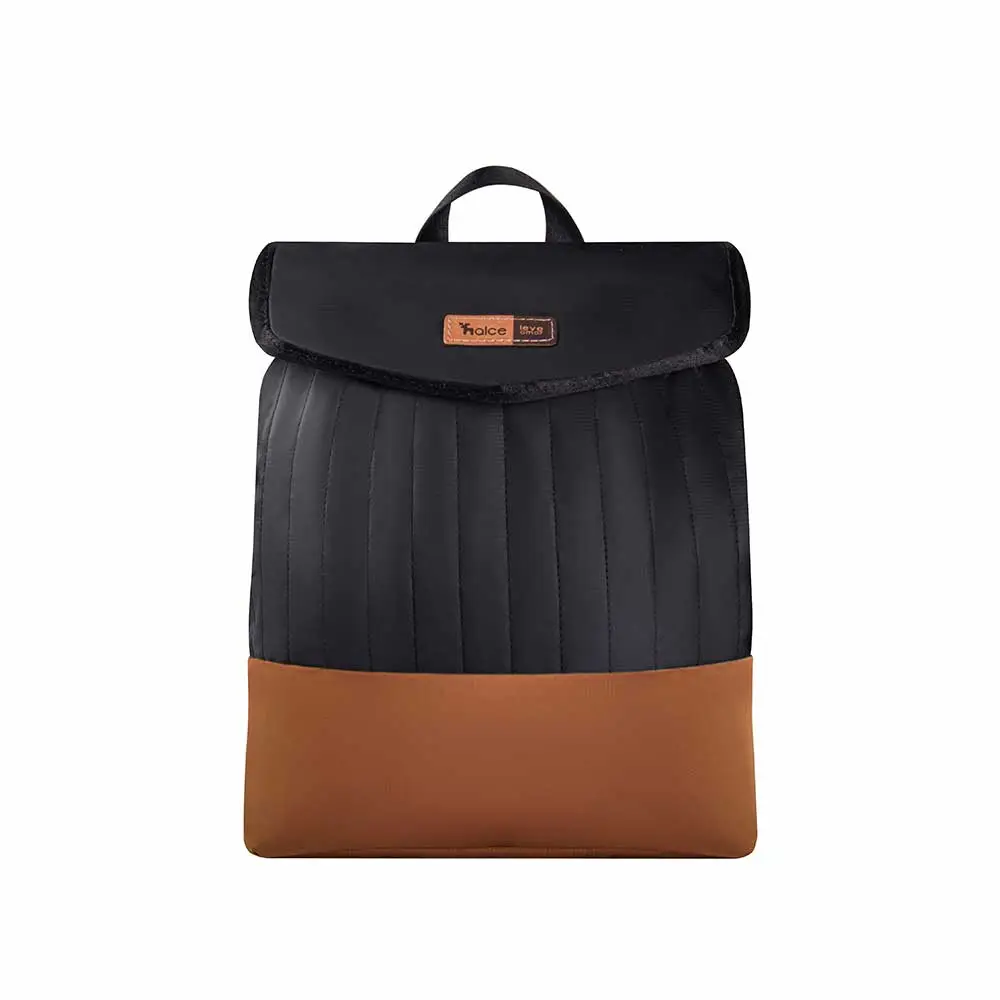 Mochila Maternidade Coleção Cores - Preto e Caramelo - Miniatura 1