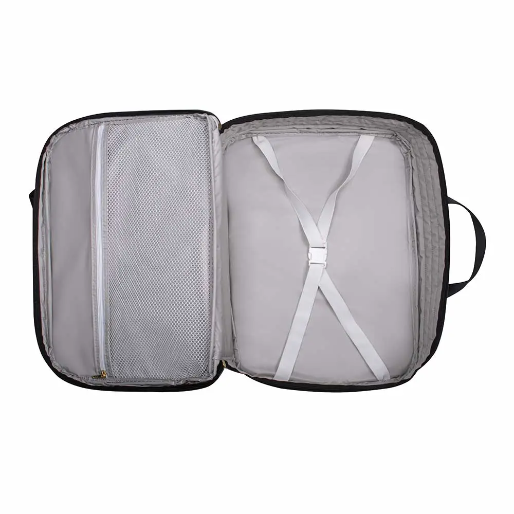 Kit Bolsa Mala e Mochila Maternidade Coleção Cores - Preto e Pink - Miniatura 10