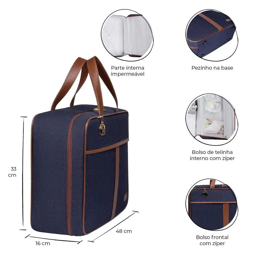 Kit Lebaby 7 Peças Jeans - Miniatura 12