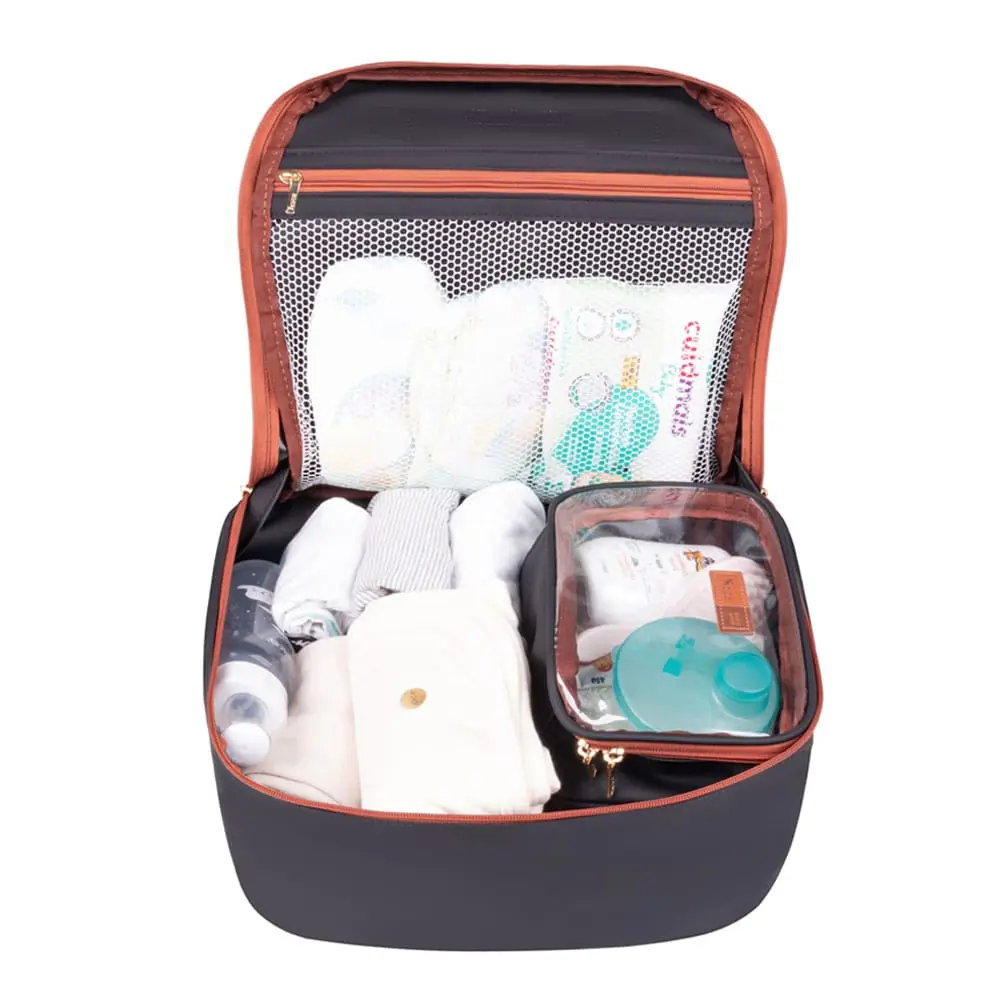Mochila Maternidade Coleção Materna Preta - Miniatura 6