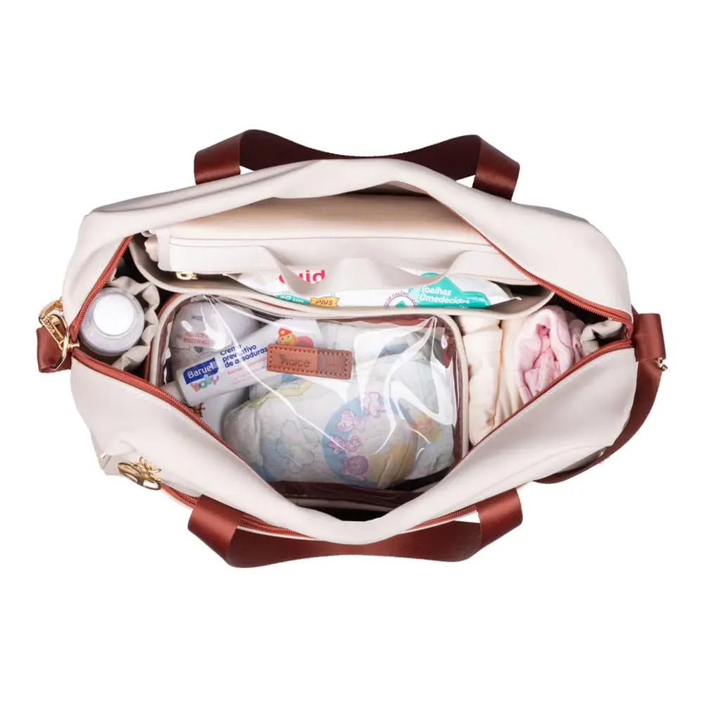 Bolsa Maternidade Coleção Materna Nude - Miniatura 7