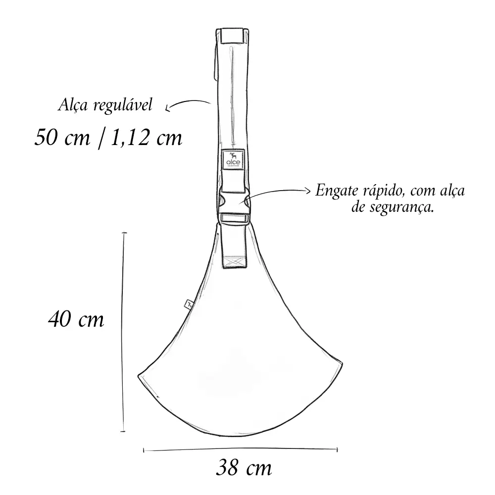 Sling Alce Caramelo - Miniatura 5