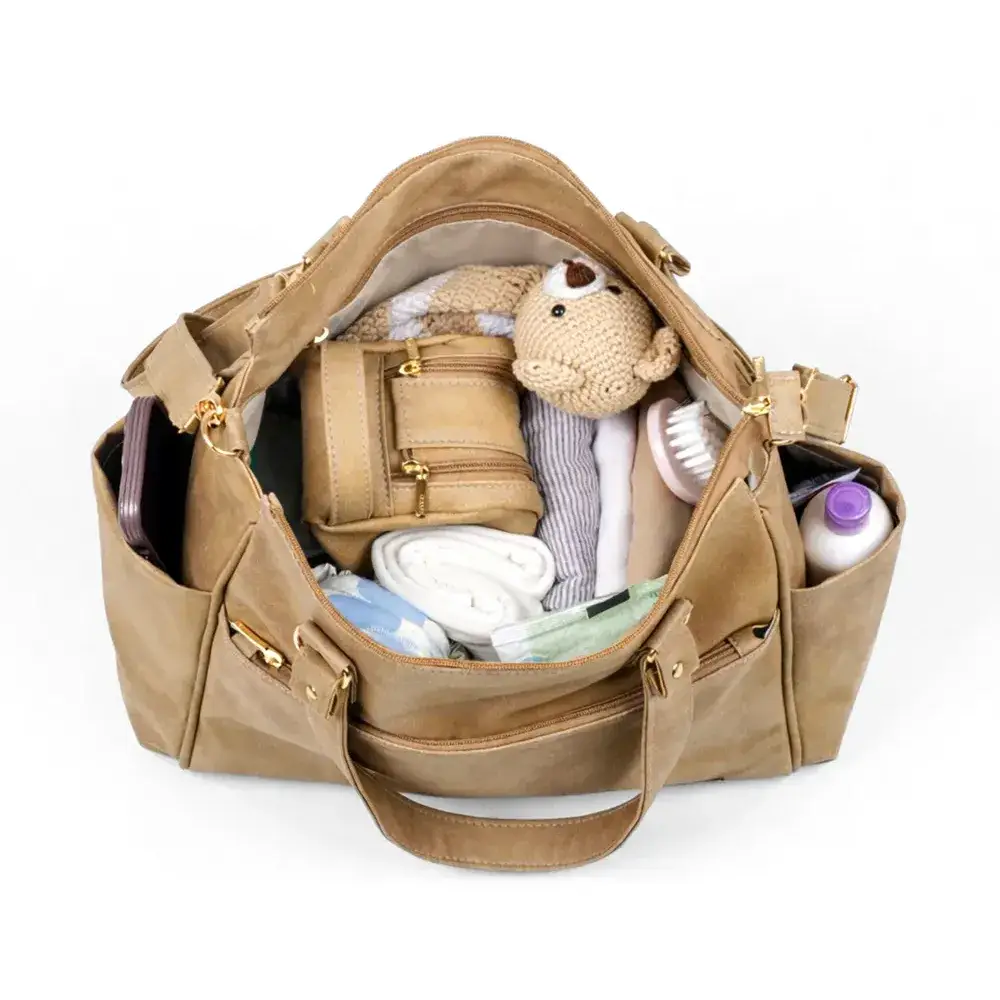 Bolsa Mochila Maternidade 2 em 1 Corah Cru - Miniatura 7