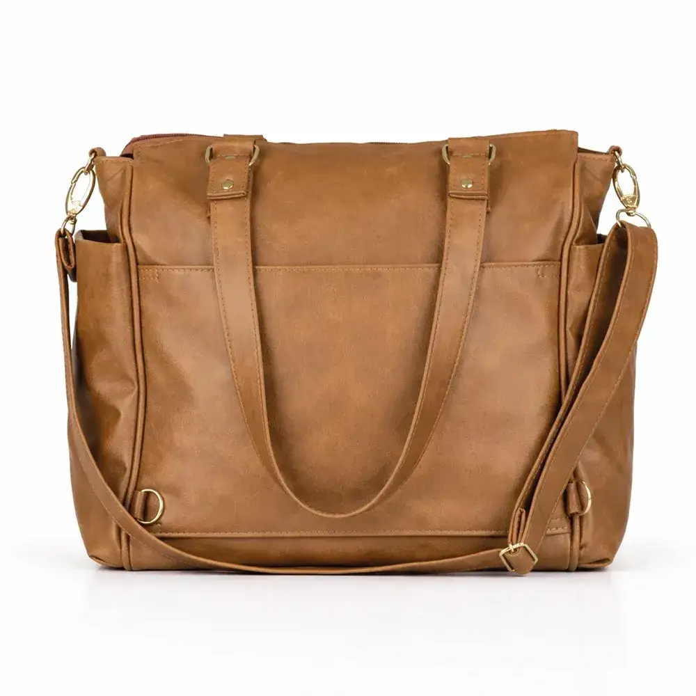 Bolsa Mochila Maternidade 2 em 1 Corah Caramelo - Miniatura 4