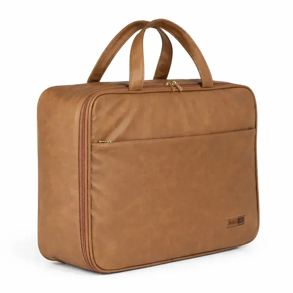 Kit Maternidade Bolsa e Mala Corah Caramelo - Miniatura 6