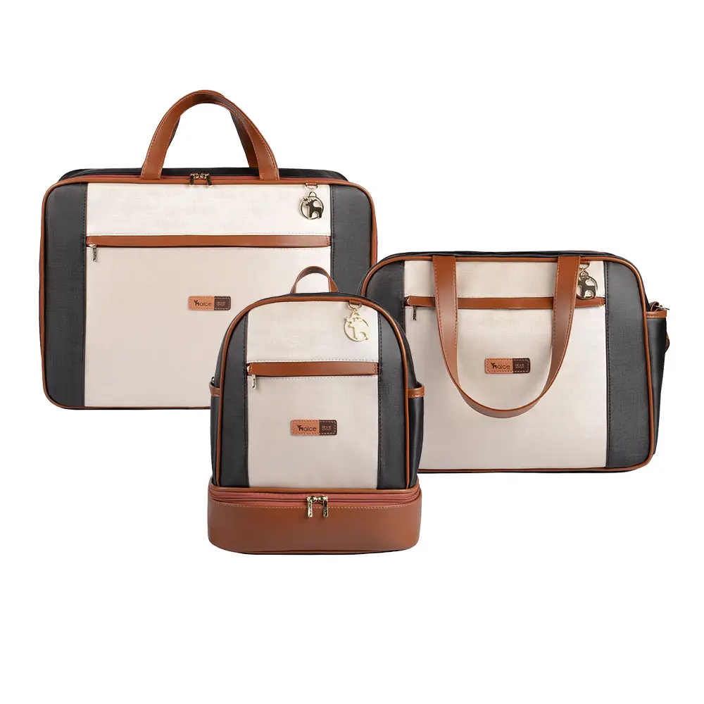 Kit Maternidade Bolsa Mala Mochila Londres Clássica - Foto 1