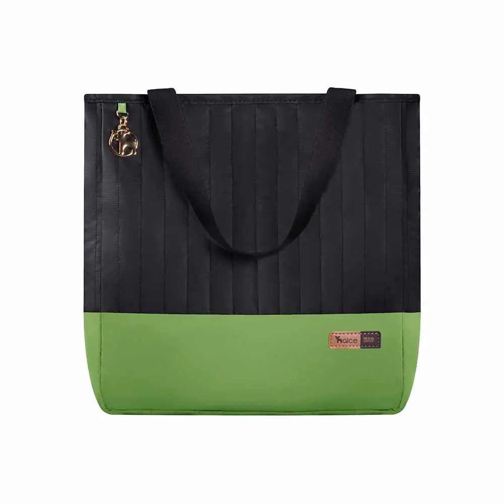 Bolsa Maternidade Coleção Cores - Preto e Verde - Foto 1