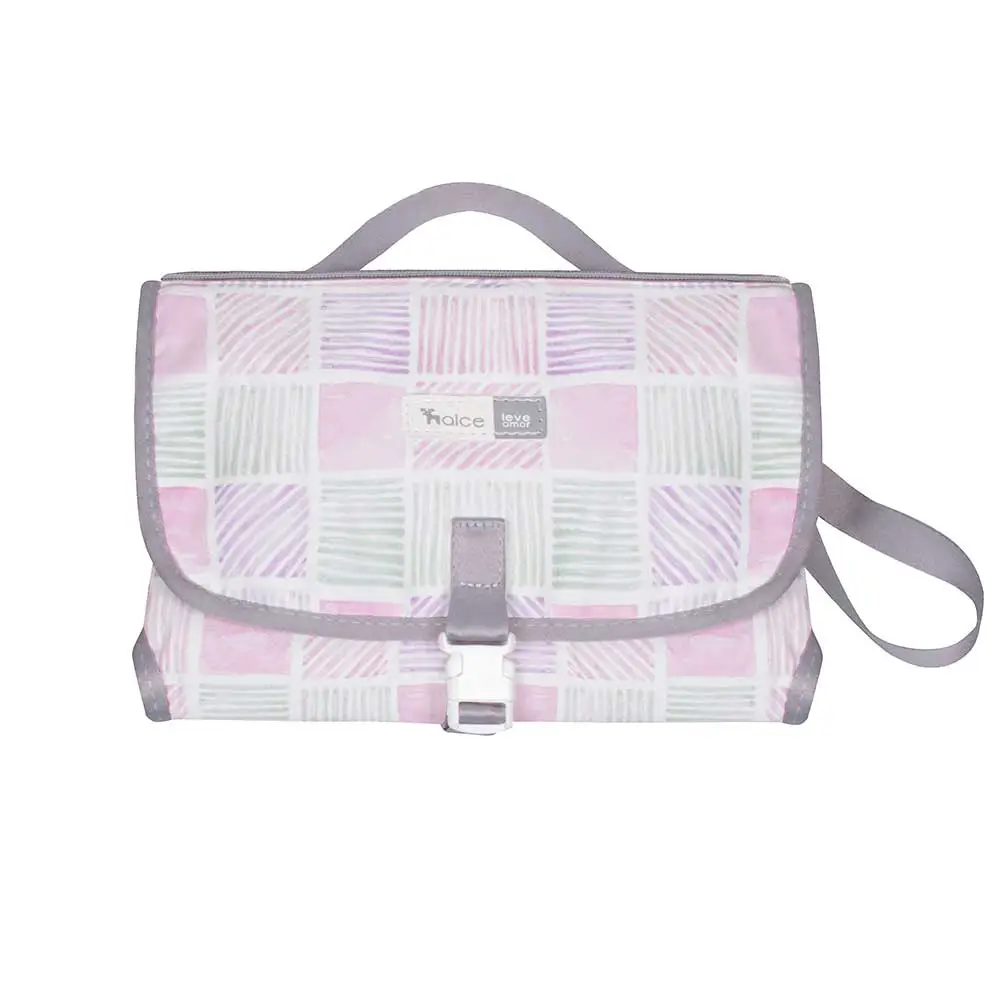 Trocador Portátil de Bebê com Porta fraldas Alce Candy - Foto 1